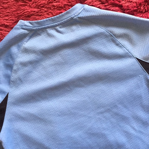 Carolina blue and navy antiperspirant top - Picture 5 of 8